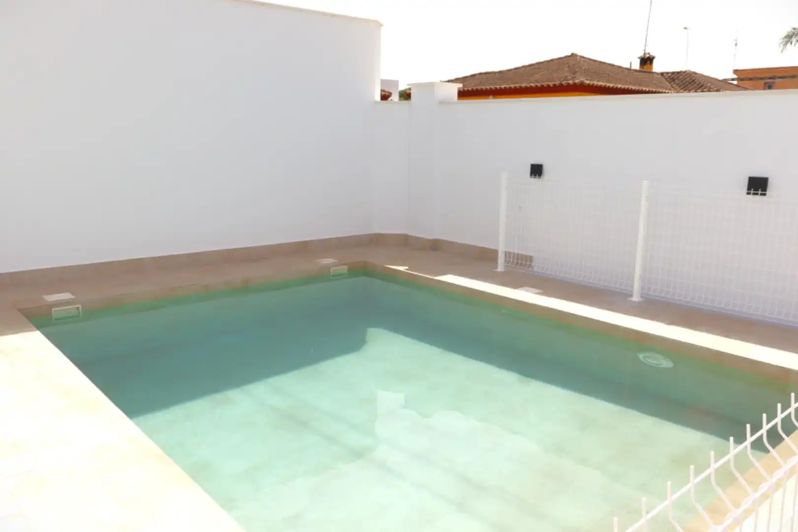 Swimming pool of Houses for rent in Chiclana de la Frontera  with Air Conditioner, Private garden and Terrace