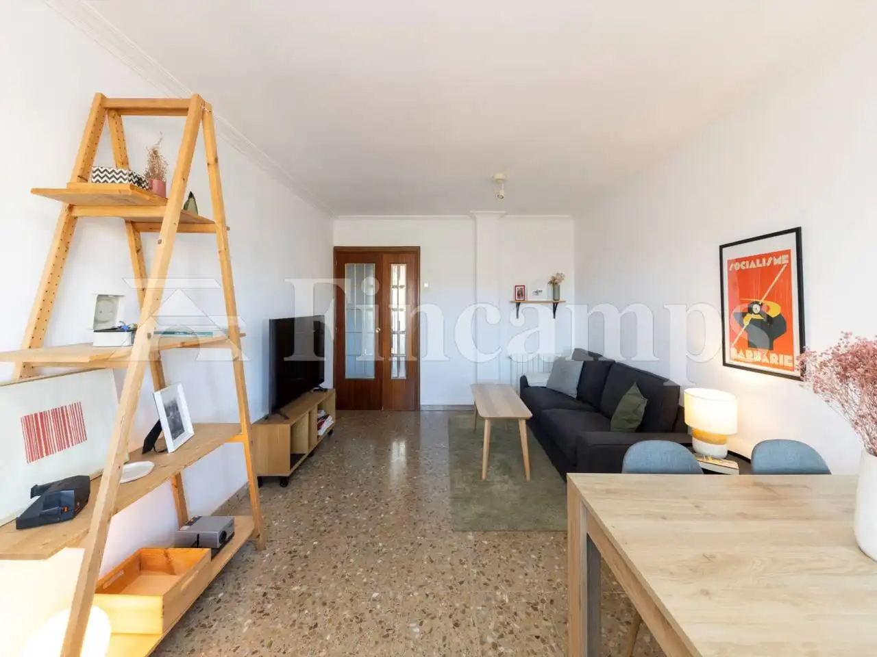 Wohnzimmer von Wohnung zum Verkauf in Sabadell mit Heizung, Terrasse und Balkon