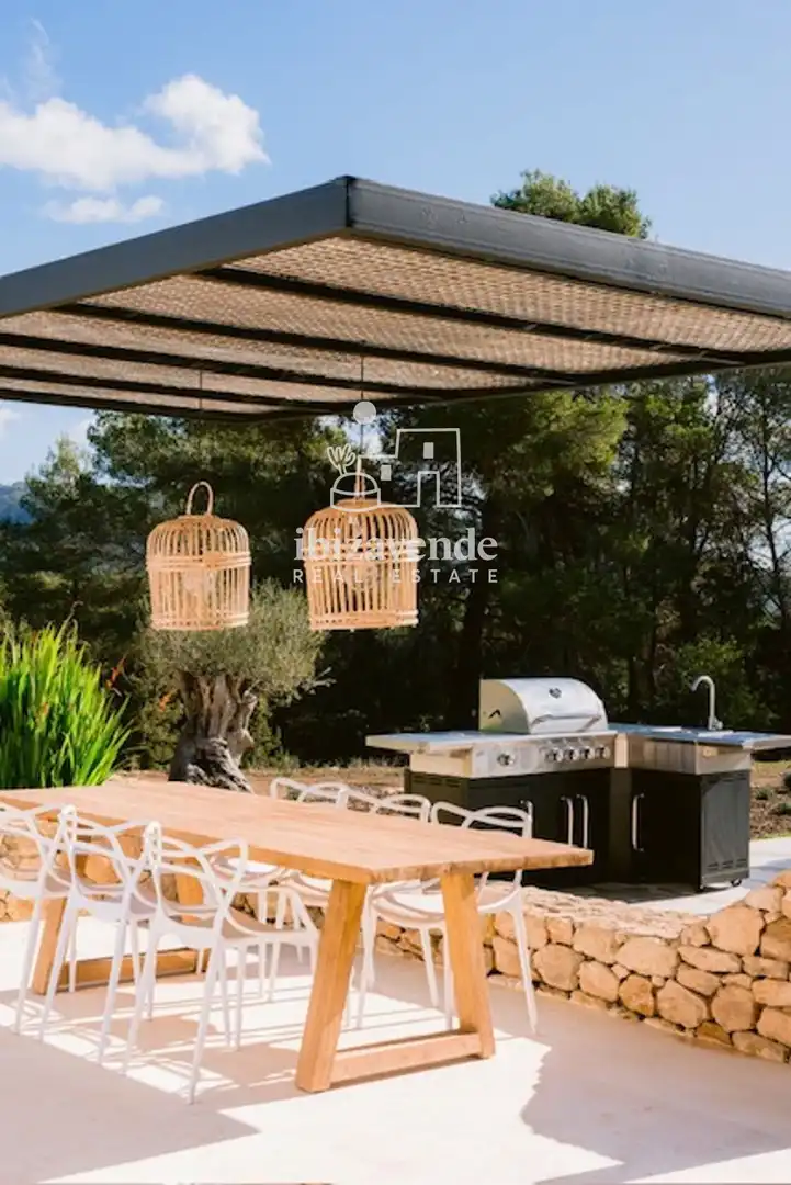 Terraza de Casa o chalet de alquiler en Sant Joan de Labritja con Aire acondicionado, Calefacción y Jardín privado