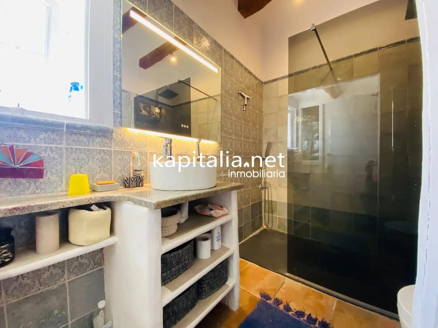 Bathroom of Country homes for sale in Tollos  with Terrace, Storage room and Furnished