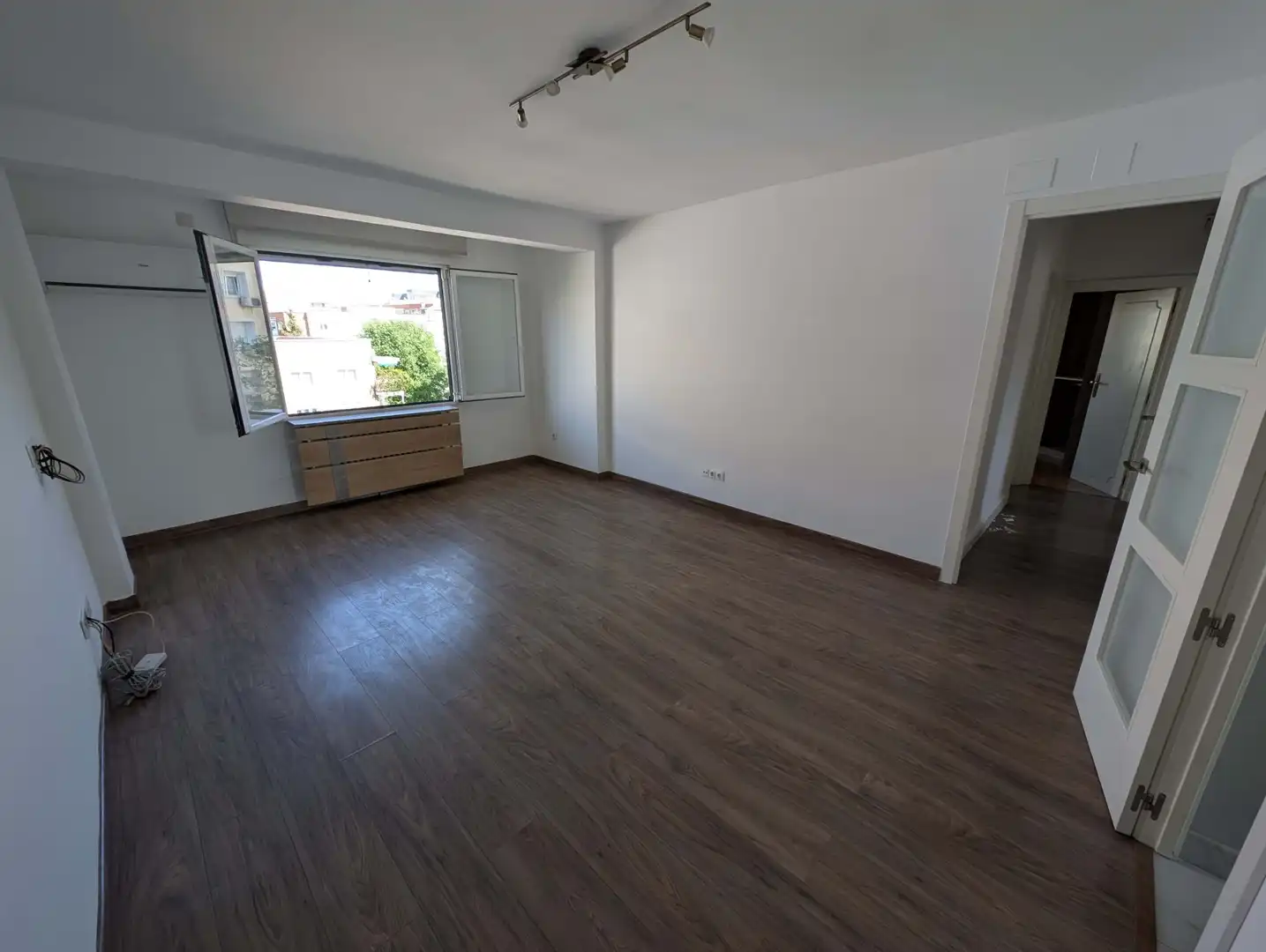 Sala de estar de Piso de alquiler en  Madrid Capital con Aire acondicionado