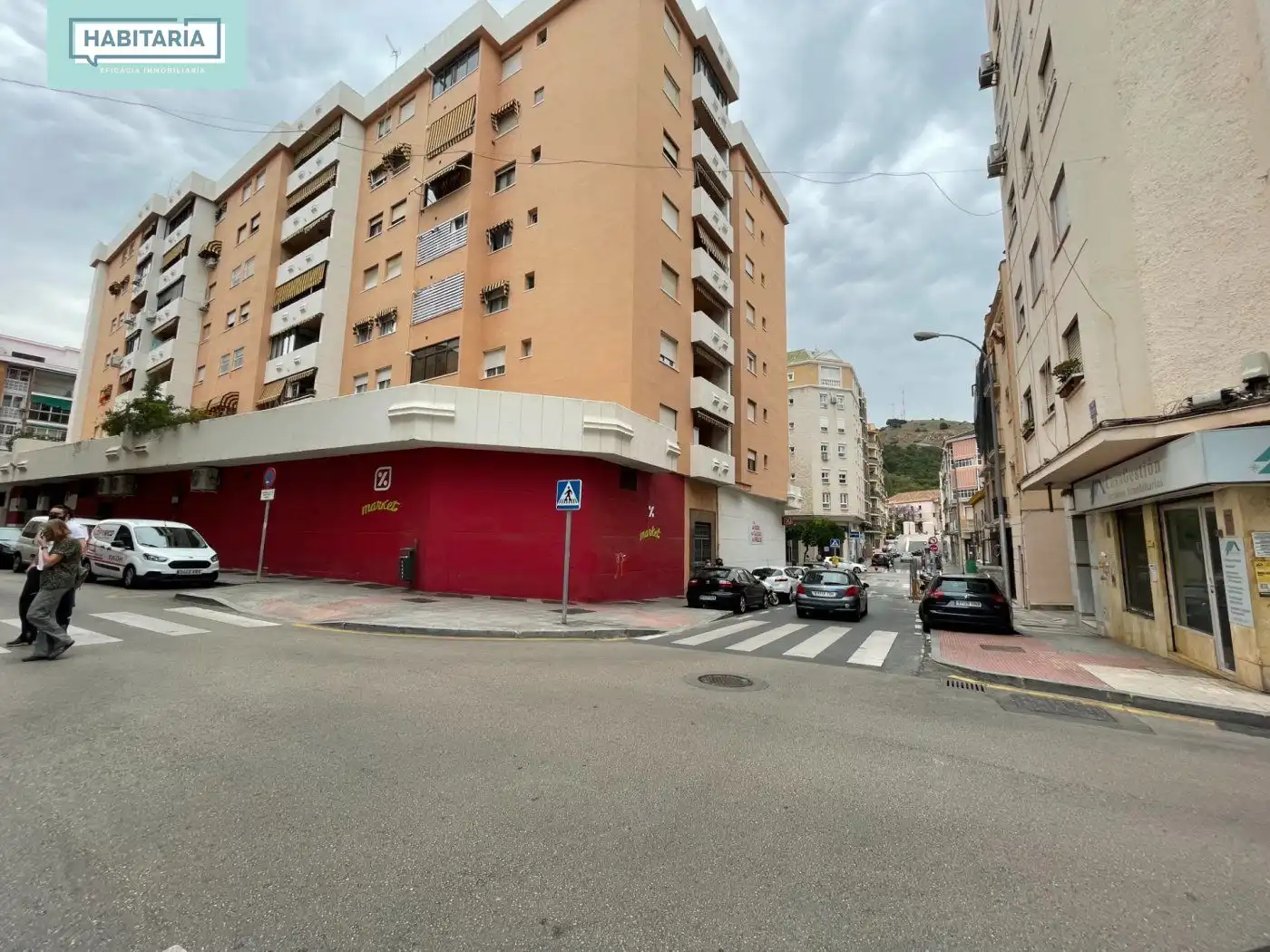 Außenansicht von Wohnung zur Miete in Málaga mit Klimaanlage, Terrasse und Möbliert