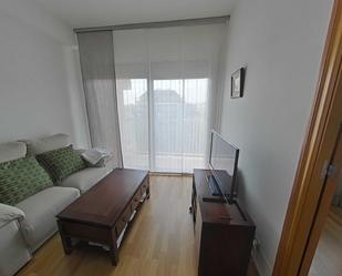 Living room of Flat for sale in  Barcelona Capital  with Heating, Parquet flooring and Balcony