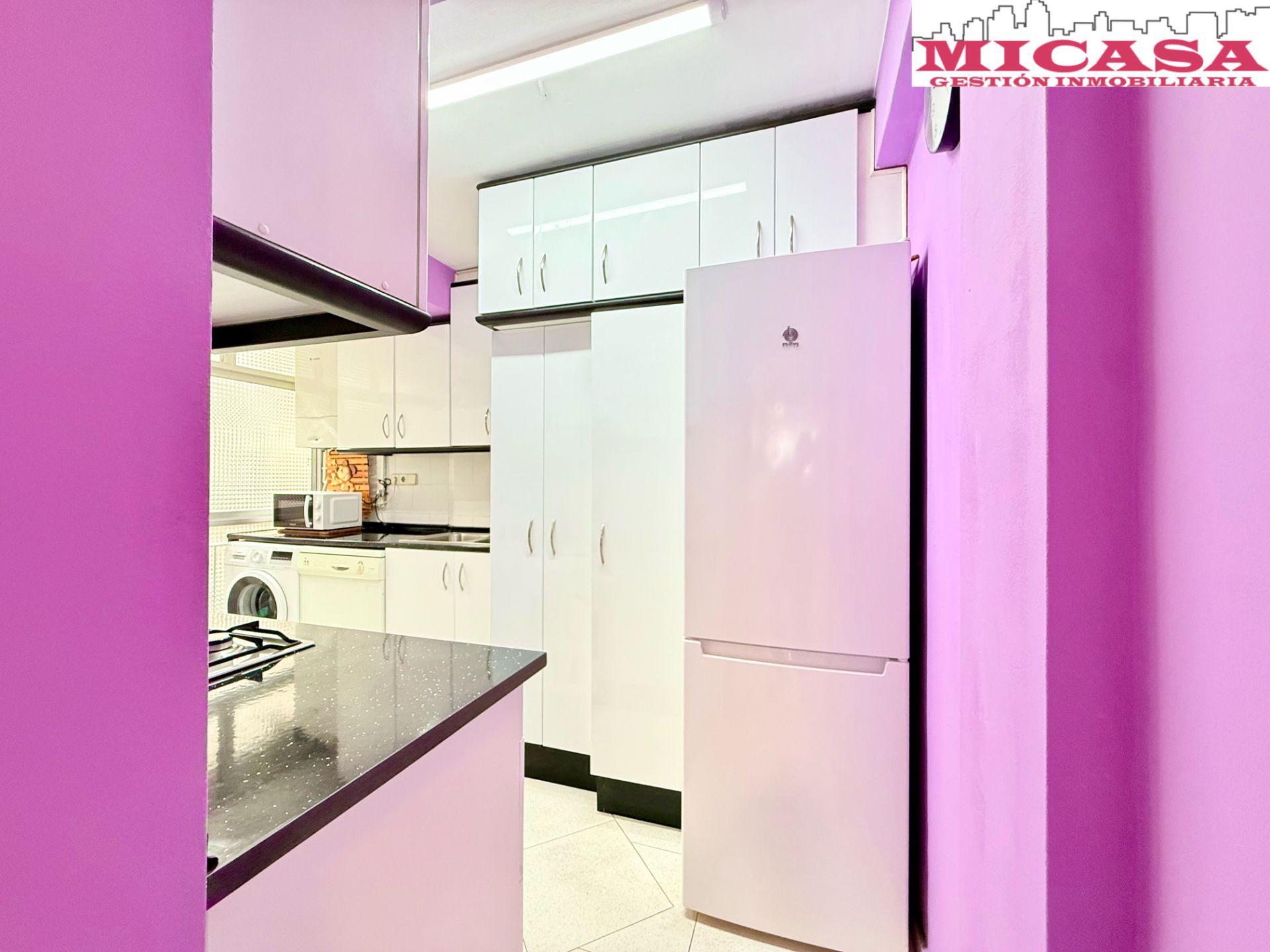 Kitchen of Flat for sale in Alcobendas  with Heating, Private garden and Parquet flooring