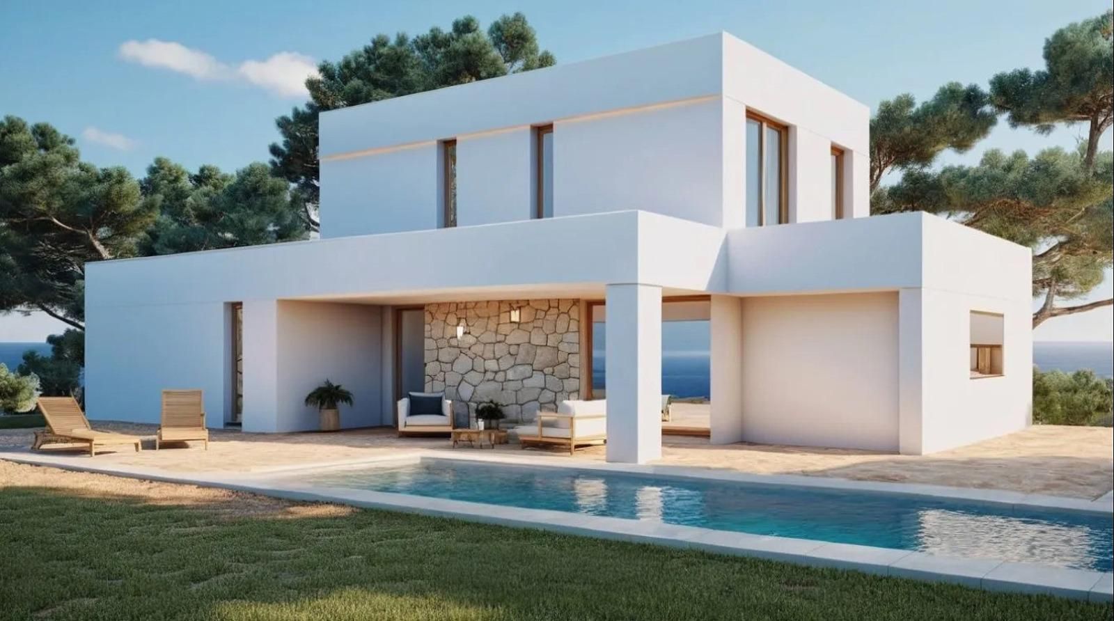 Vista exterior de Casa o xalet en venda en  Palma de Mallorca amb Aire condicionat, Calefacció i Terrassa