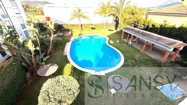 Jardín de Dúplex de alquiler en Jávea / Xàbia con Aire acondicionado, Calefacción y Terraza