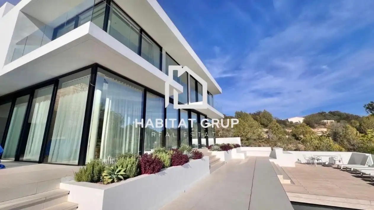 Vista exterior de Casa o chalet en venta en Eivissa con Calefacción, Terraza y Piscina