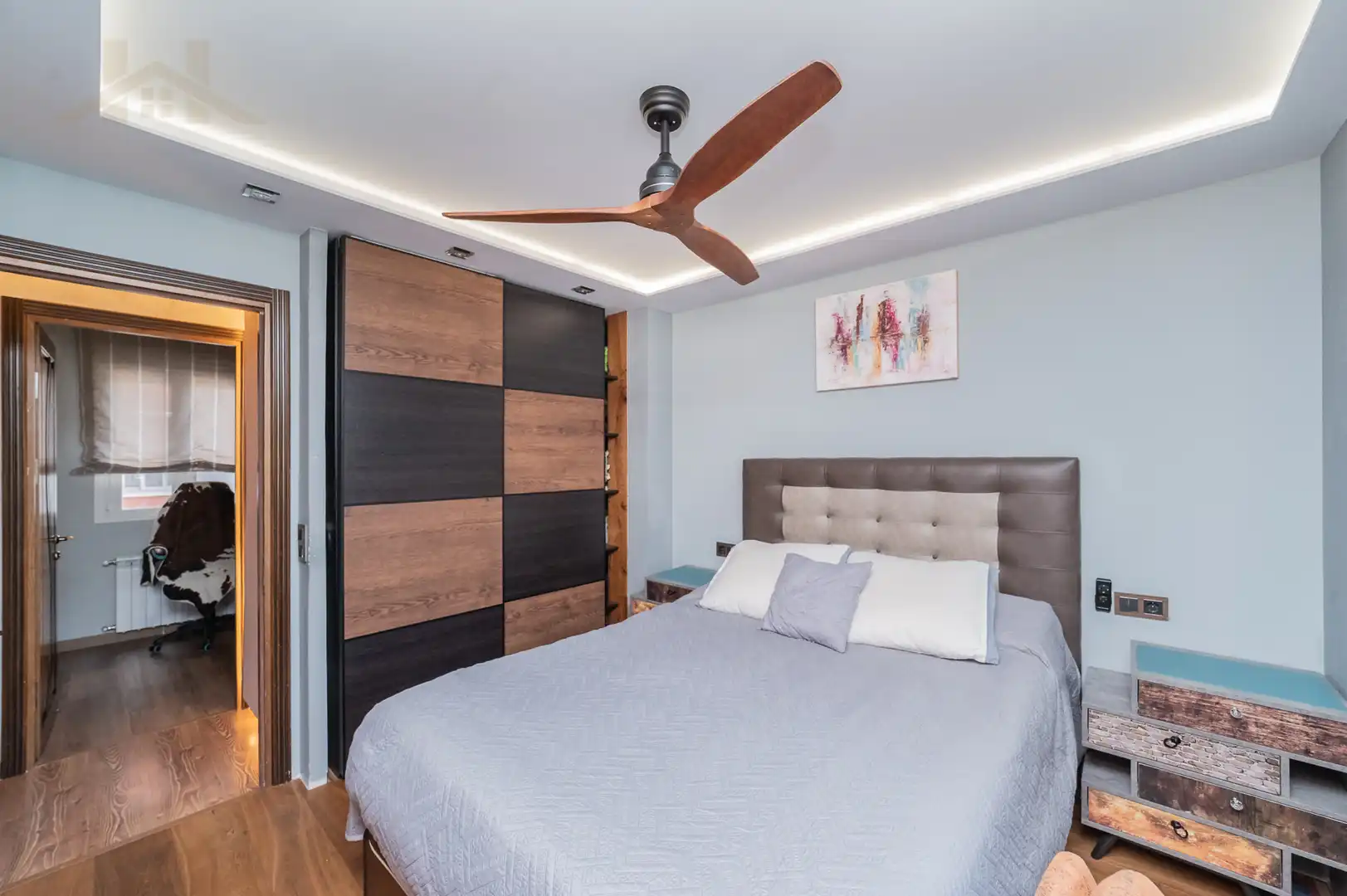 Bedroom of Flat for sale in Fuenlabrada  with Air Conditioner, Heating and Furnished