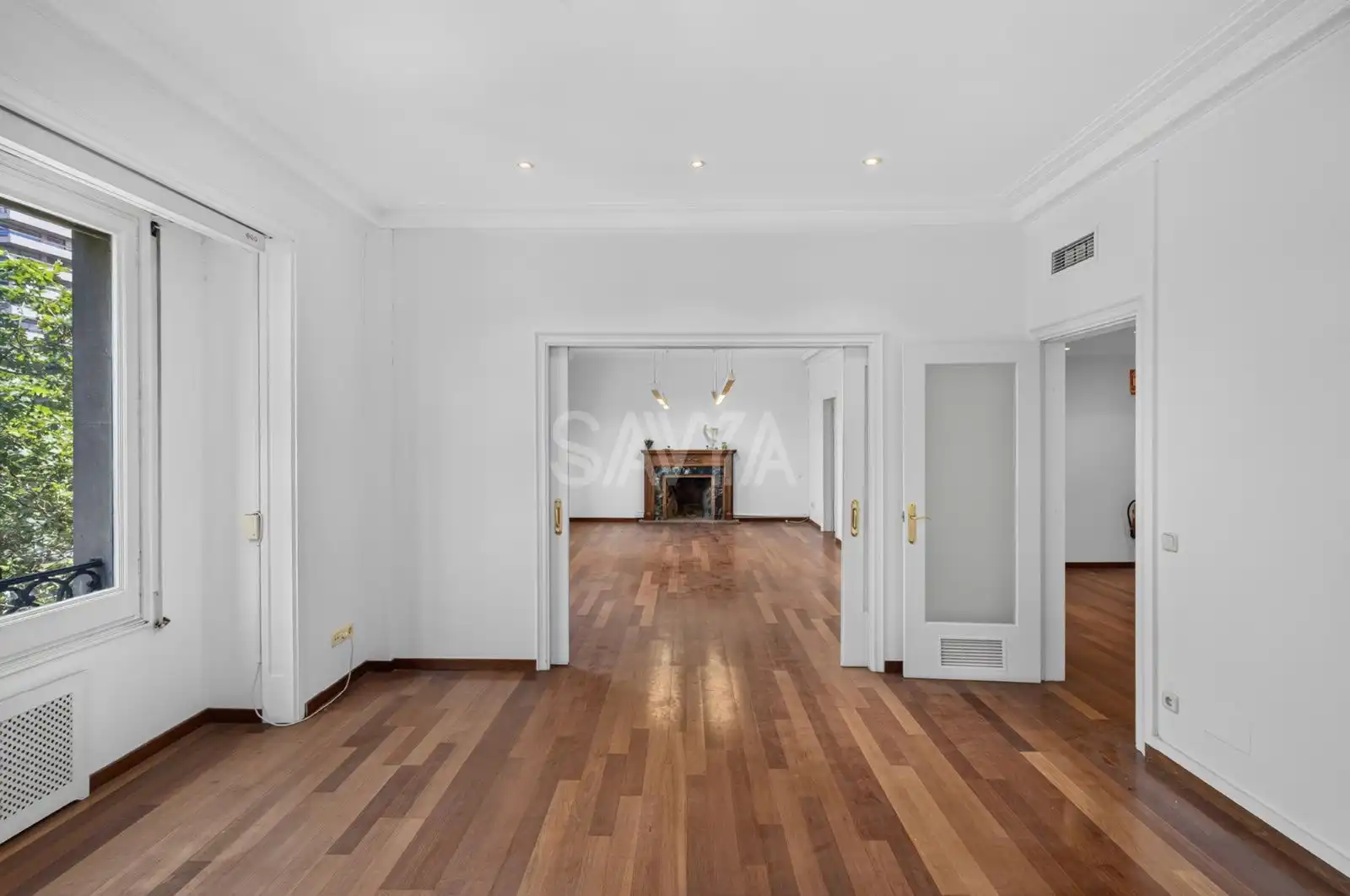 Sala de estar de Piso en venta en Barcelona con Calefacción y Trastero