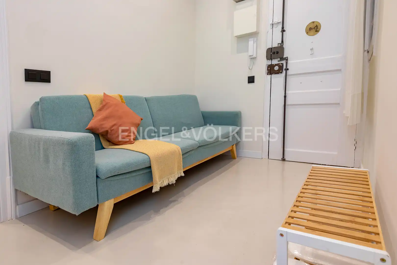 Sala de estar de Piso en venta en Barcelona con Aire acondicionado, Calefacción y Balcón