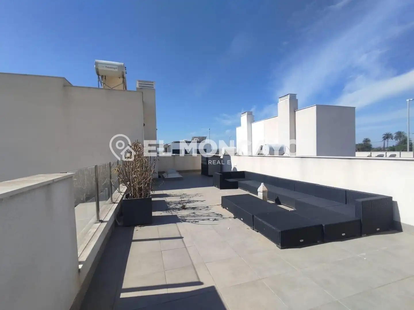 Terrace of Detached homes for rent in Daya Vieja  with Air Conditioner, Parquet flooring and Terrace