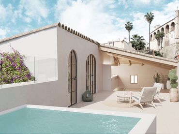 Casa rústica con piscina en venta en Artà Poble