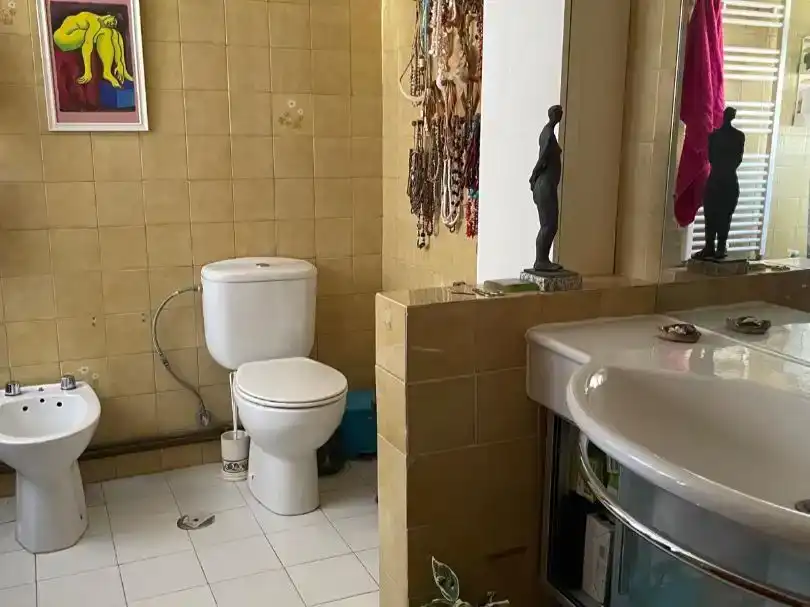 Bany de Casa o xalet en venda en Collado Villalba amb Piscina