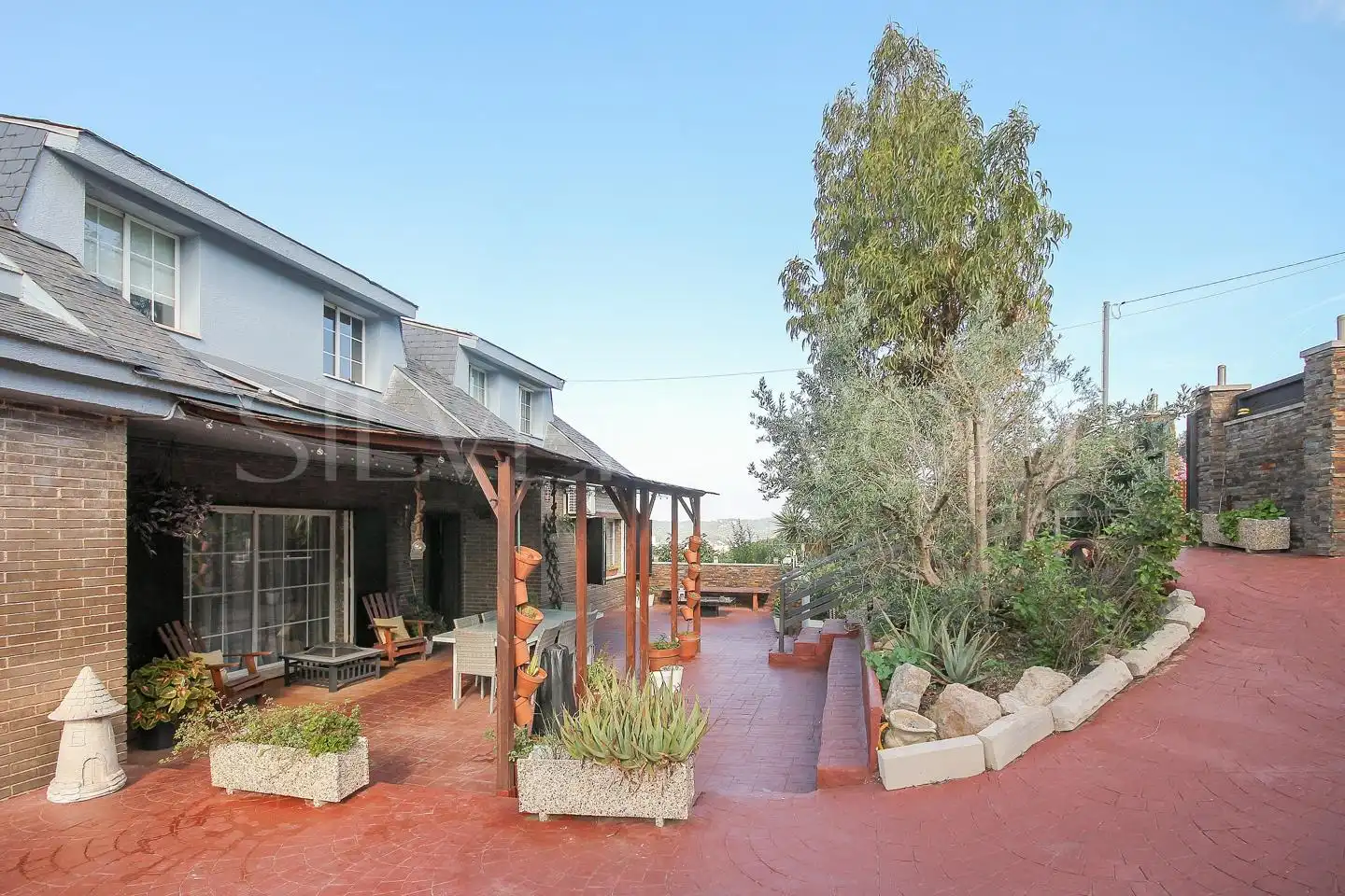 Terraza de Casa o chalet en venta en Cervelló con Aire acondicionado, Calefacción y Jardín privado