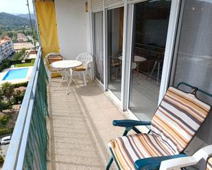 Balcony of Flat for sale in Santa Susanna  with Heating, Alarm and Community pool