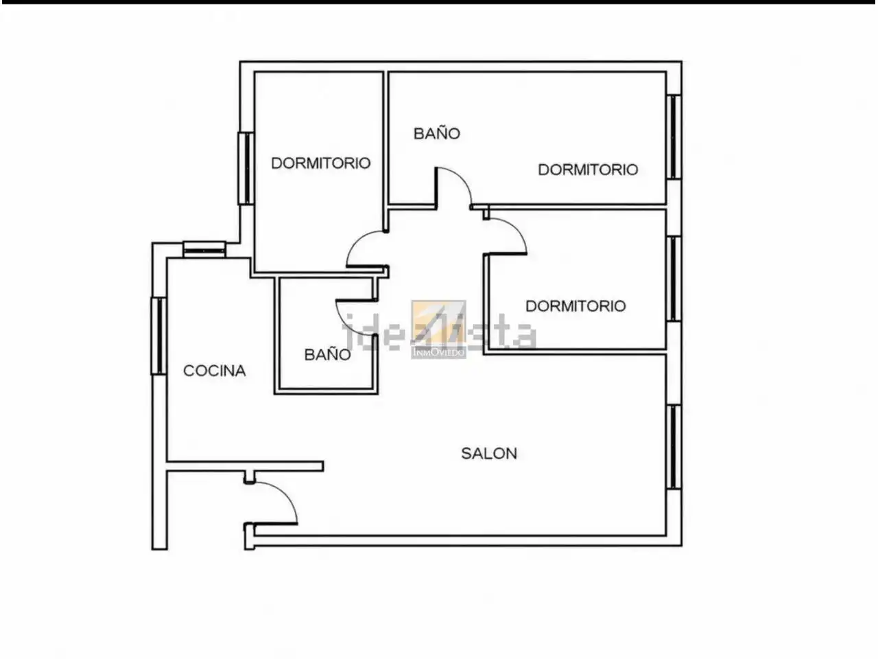 Flat for sale in La Felguera