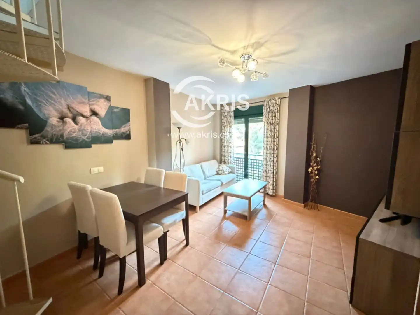 Sala d'estar de Dúplex en venda en Toledo amb Aire condicionat, Moblat i Forn