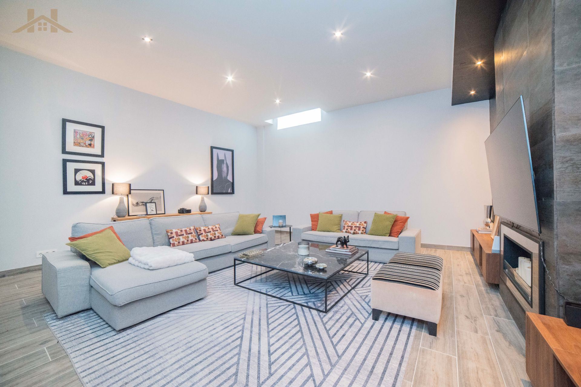 Sala d'estar de Casa o xalet en venda en Rivas-Vaciamadrid amb Aire condicionat, Calefacció i Jardí privat