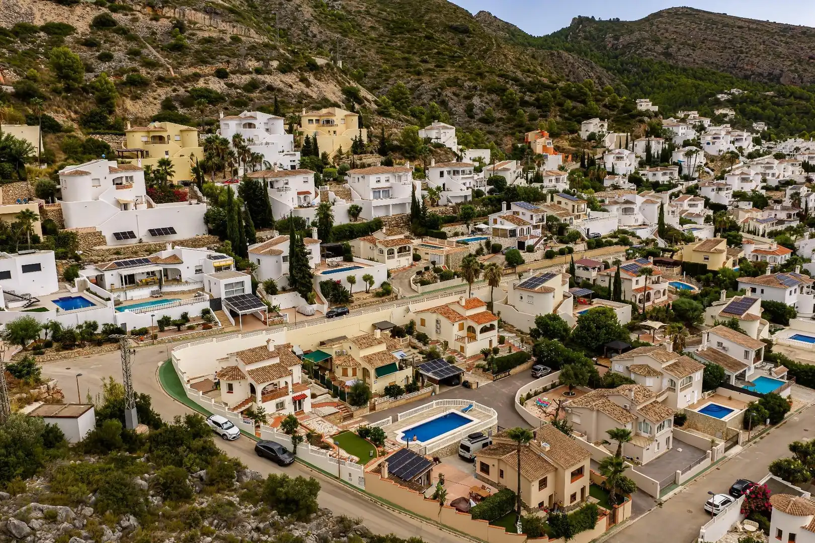 Vista exterior de Casa o chalet en venta en Xaló con Aire acondicionado, Jardín privado y Terraza