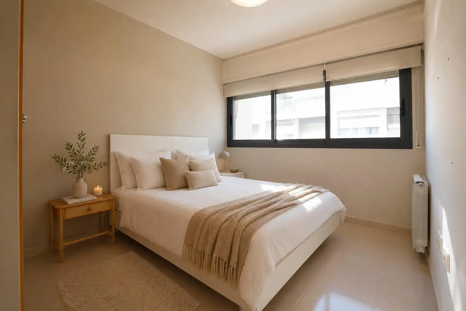 Schlafzimmer von Einfamilien-Reihenhaus zum Verkauf in Reus mit Heizung, Privatgarten und Terrasse