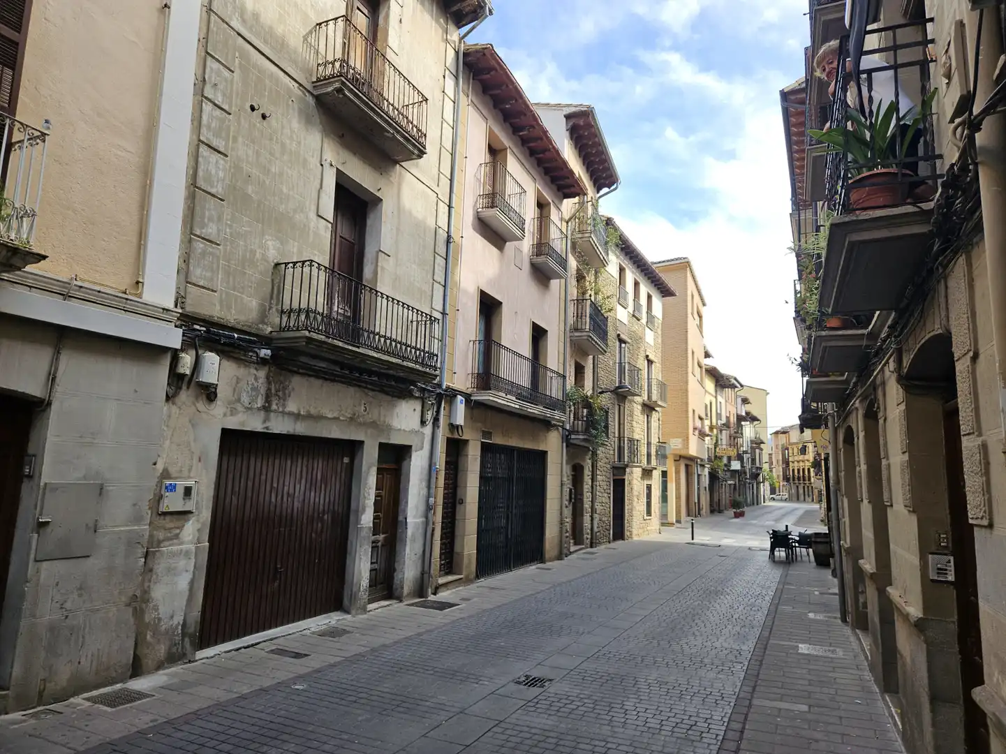 Vista exterior de Casa adosada en venta en Sangüesa / Zangoza