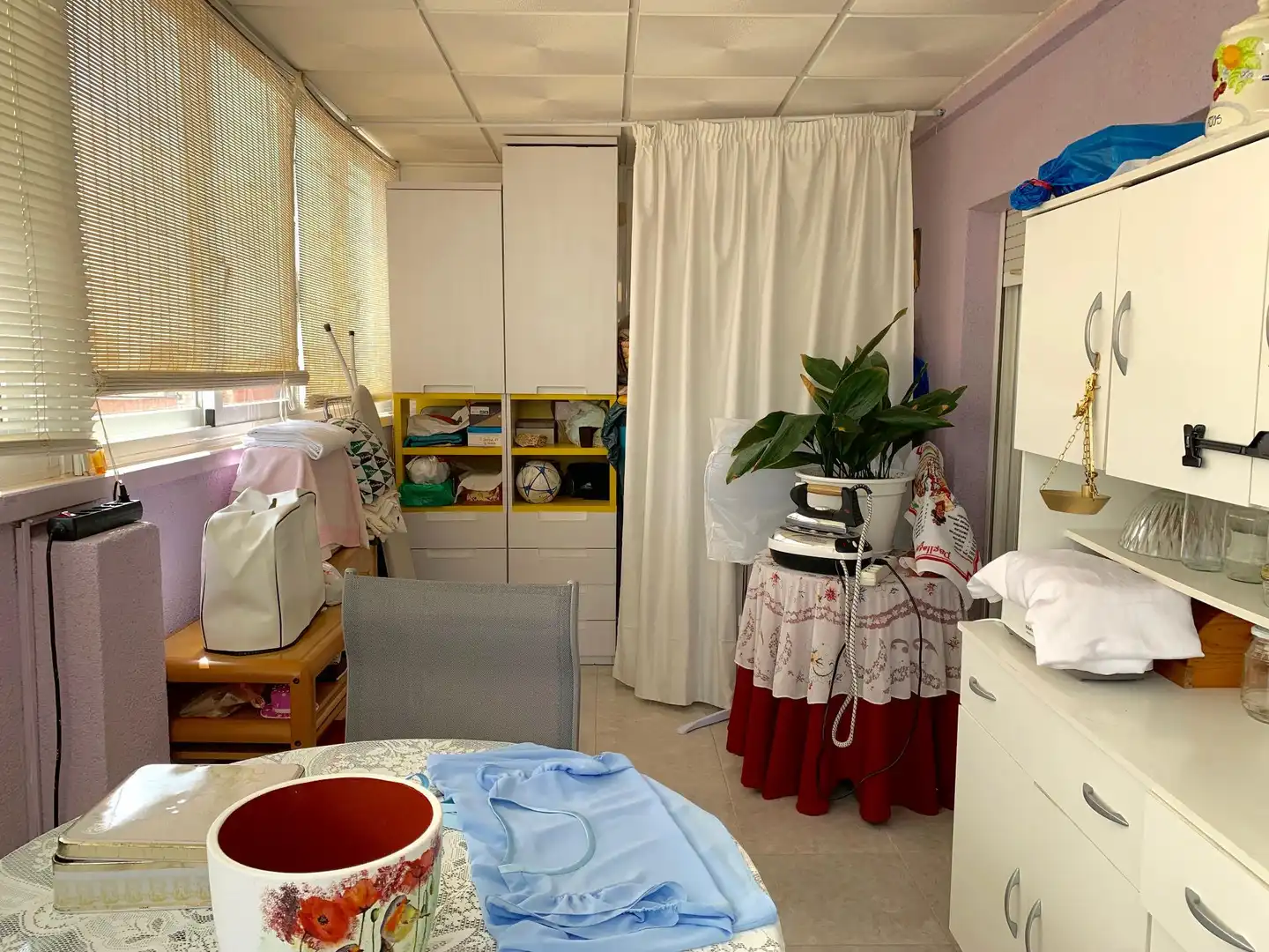 Schlafzimmer von Dachboden zum Verkauf in Benidorm mit Klimaanlage, Heizung und Terrasse