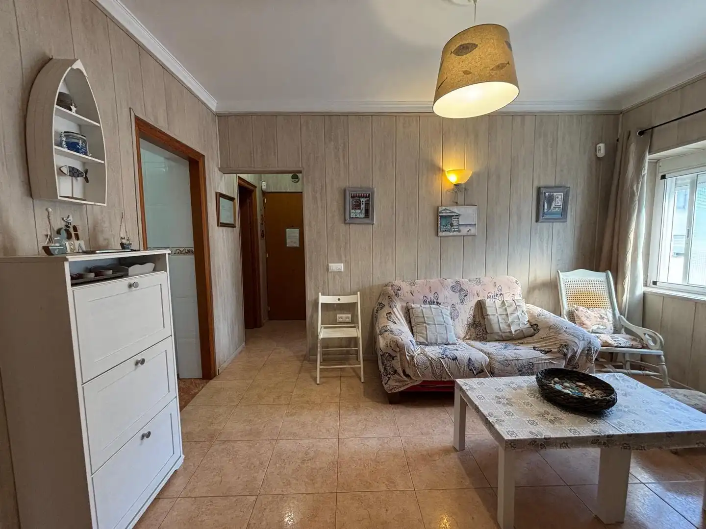 Sala de estar de Piso en venta en Barbate con Trastero y Amueblado