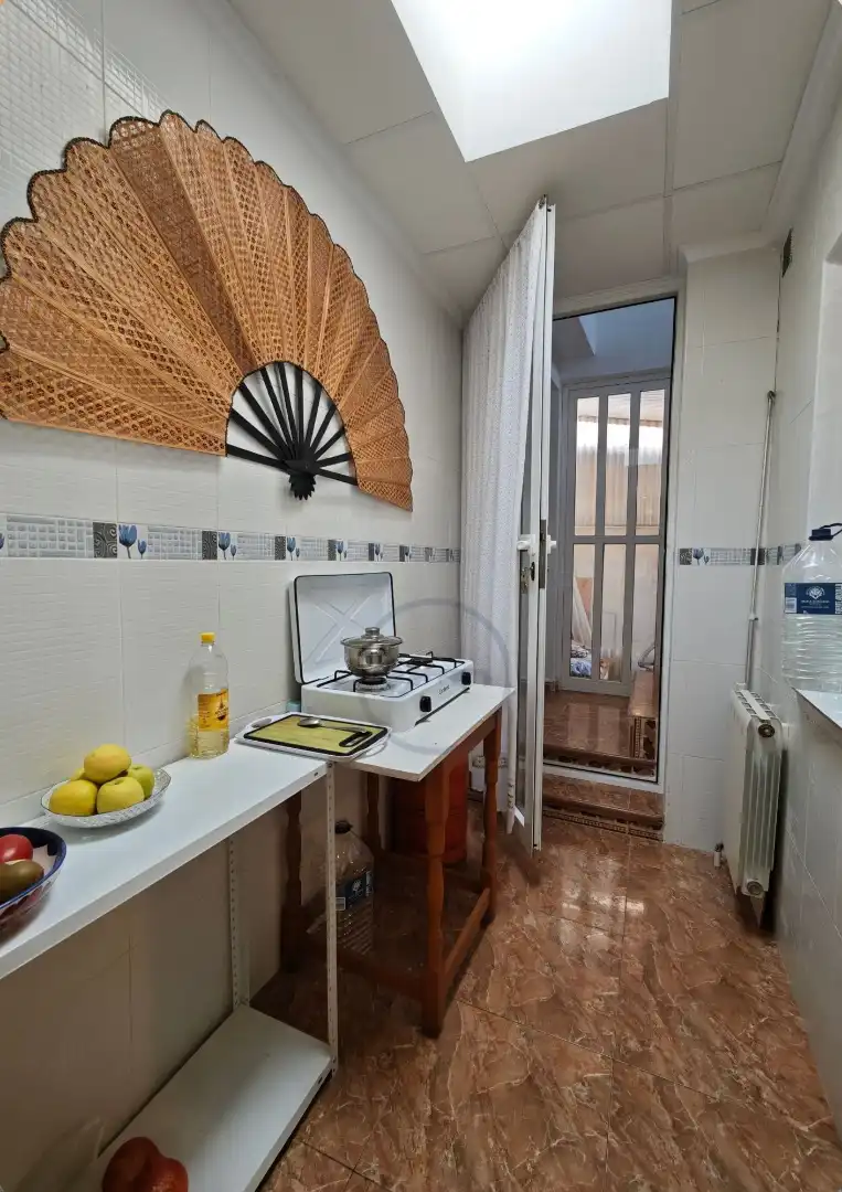 Cuina de Casa adosada en venda en Los Alcázares amb Aire condicionat, Terrassa i Moblat