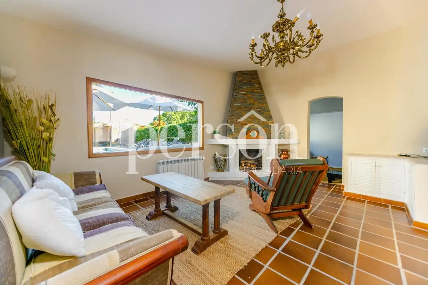 Living room of Houses for rent in Bétera  with Air Conditioner, Private garden and Terrace