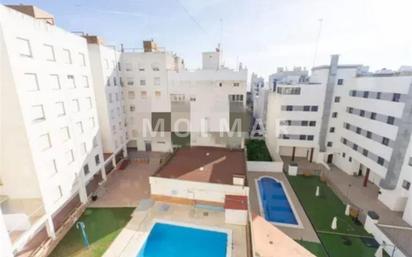 Exterior view of Flat for sale in Burriana / Borriana  with Storage room, Swimming Pool and Alarm