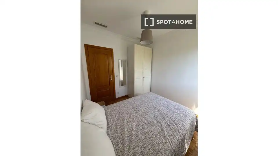 Bedroom of Apartments for share in Madrid  with Air Conditioner, Heating and Terrace