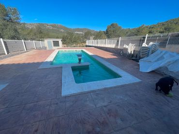Adossat amb piscina en venda a Canyelles