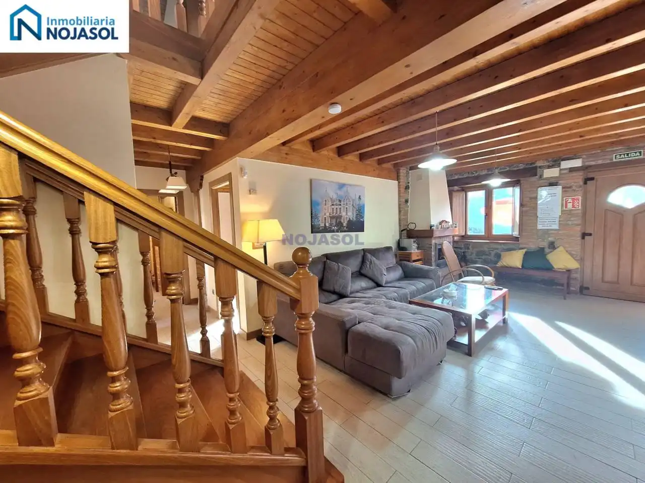Sala de estar de Casa o chalet de alquiler en Noja con Calefacción, Jardín privado y Terraza