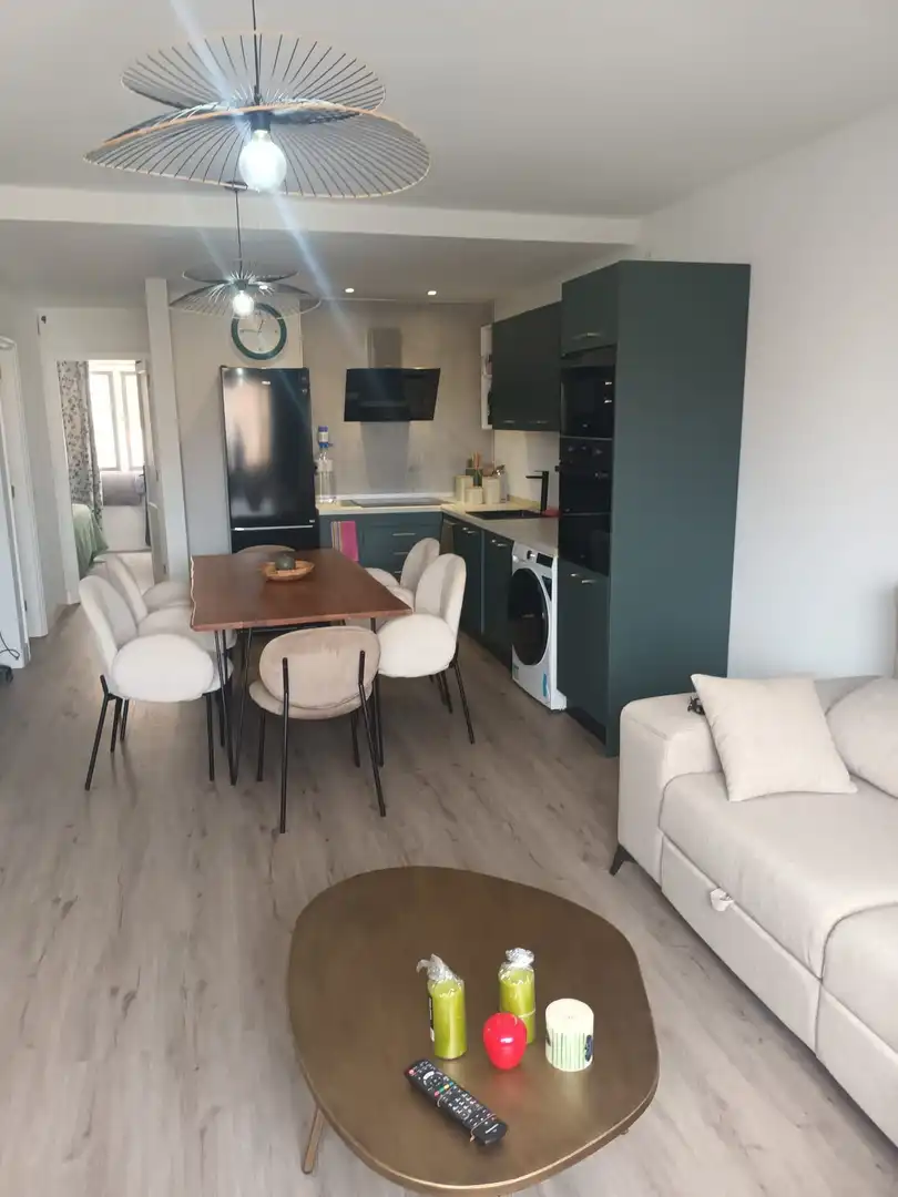Kitchen of Flat for sale in La Oliva  with Storage room and Furnished