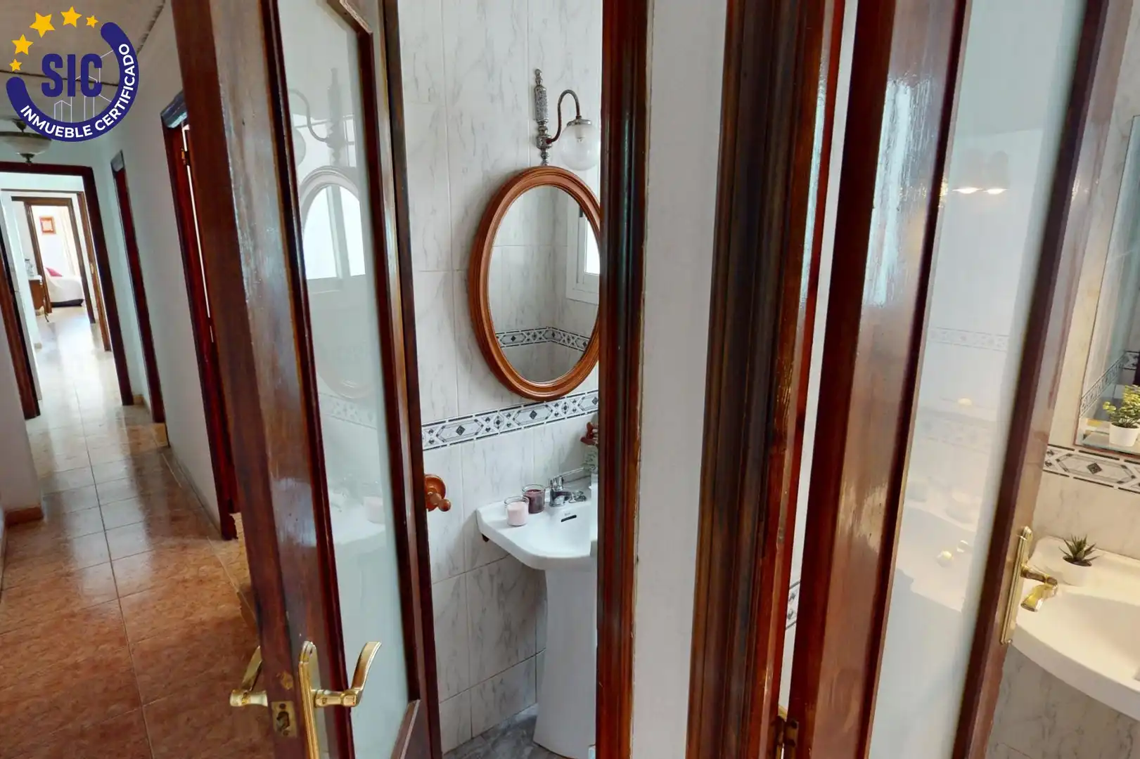 Badezimmer von Wohnung zum Verkauf in Castellón de la Plana / Castelló de la Plana mit Möbliert