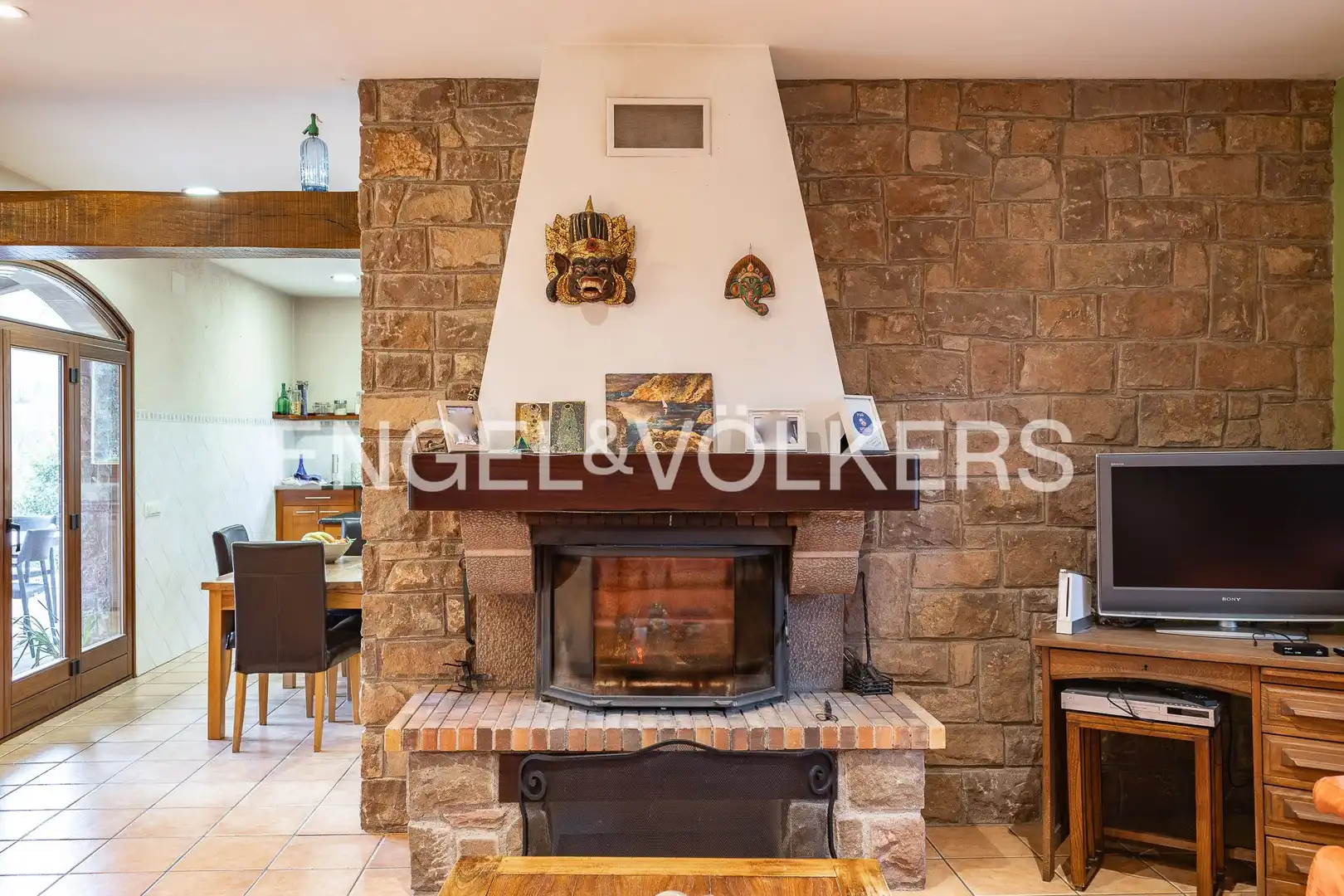 Living room of Houses for sale in Vilanova de Sau  with Heating, Private garden and Storage room