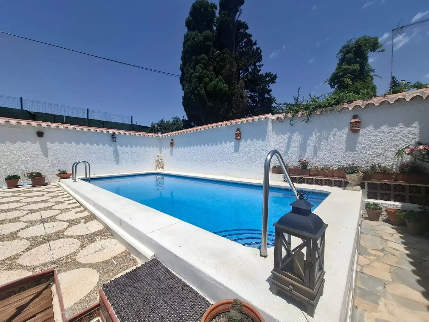 Swimming pool of Houses for sale in Málaga  with Air Conditioner, Private garden and Swimming Pool
