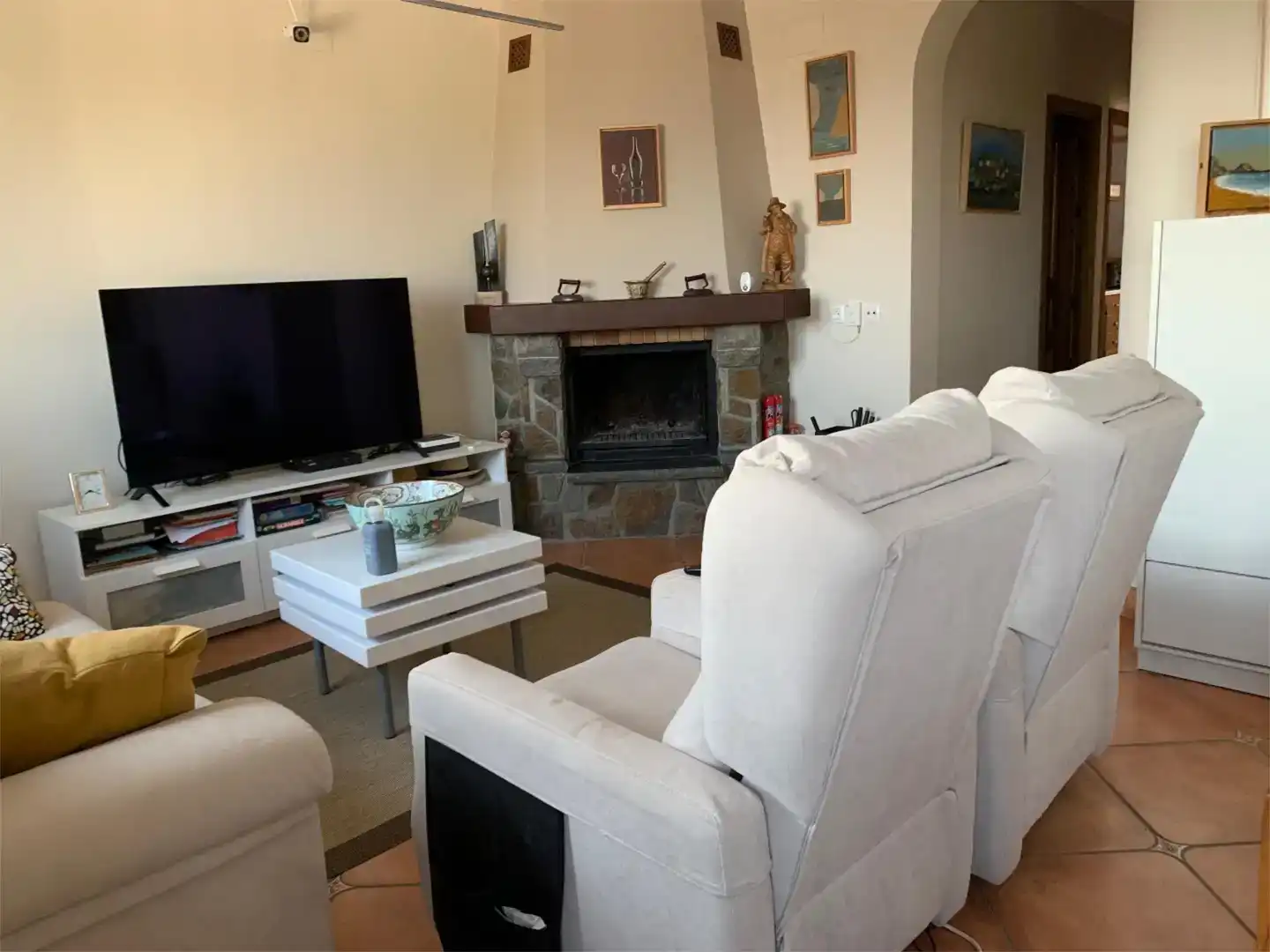 Sala d'estar de Pis en venda en Mazagón amb Aire condicionat, Traster i Moblat