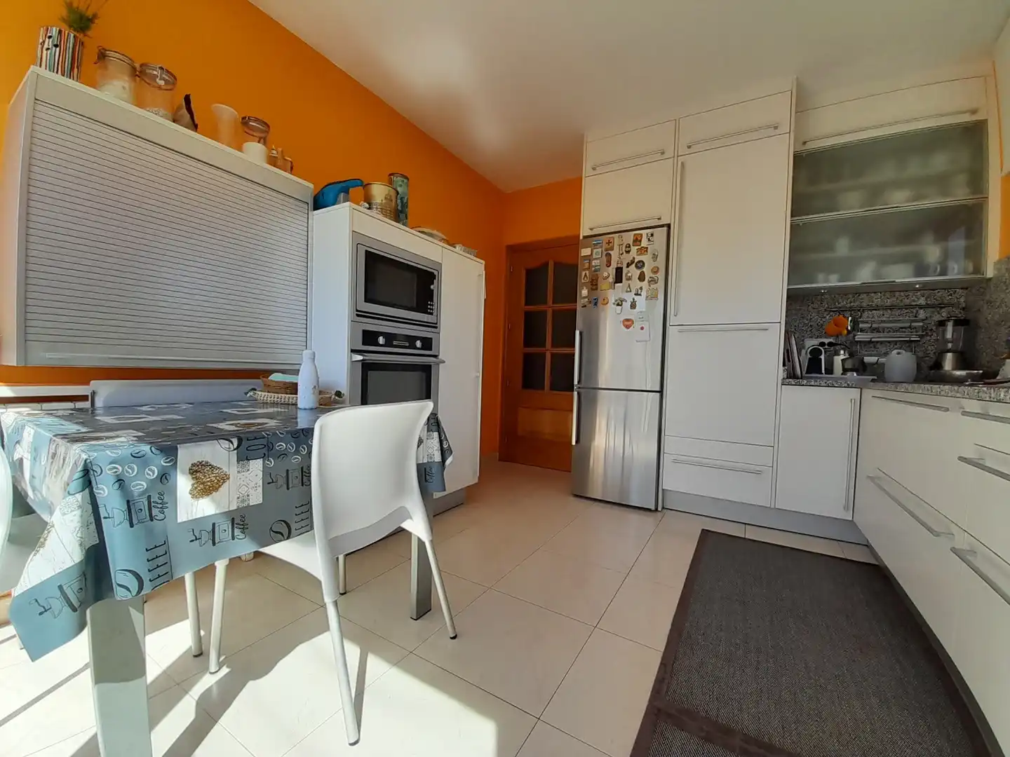 Cocina de Casa adosada en venta en Santa Pau con Aire acondicionado, Calefacción y Terraza