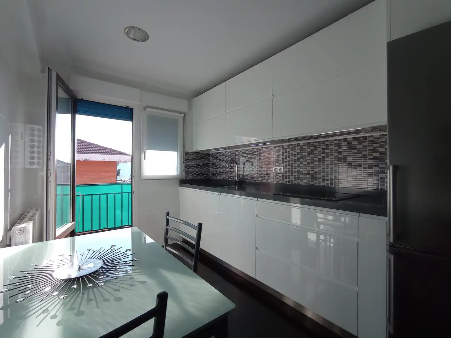Kitchen of Flat for sale in Etxebarri  with Heating, Terrace and Storage room