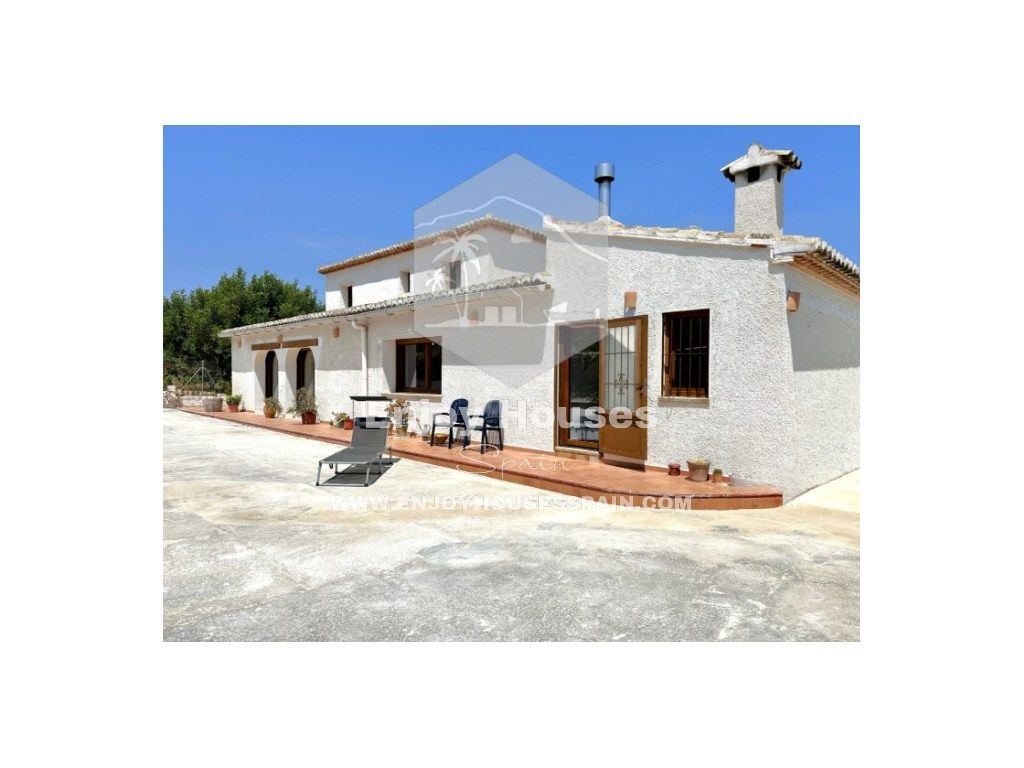 Exterior view of House or chalet for sale in Teulada  with Air Conditioner, Private garden and Terrace