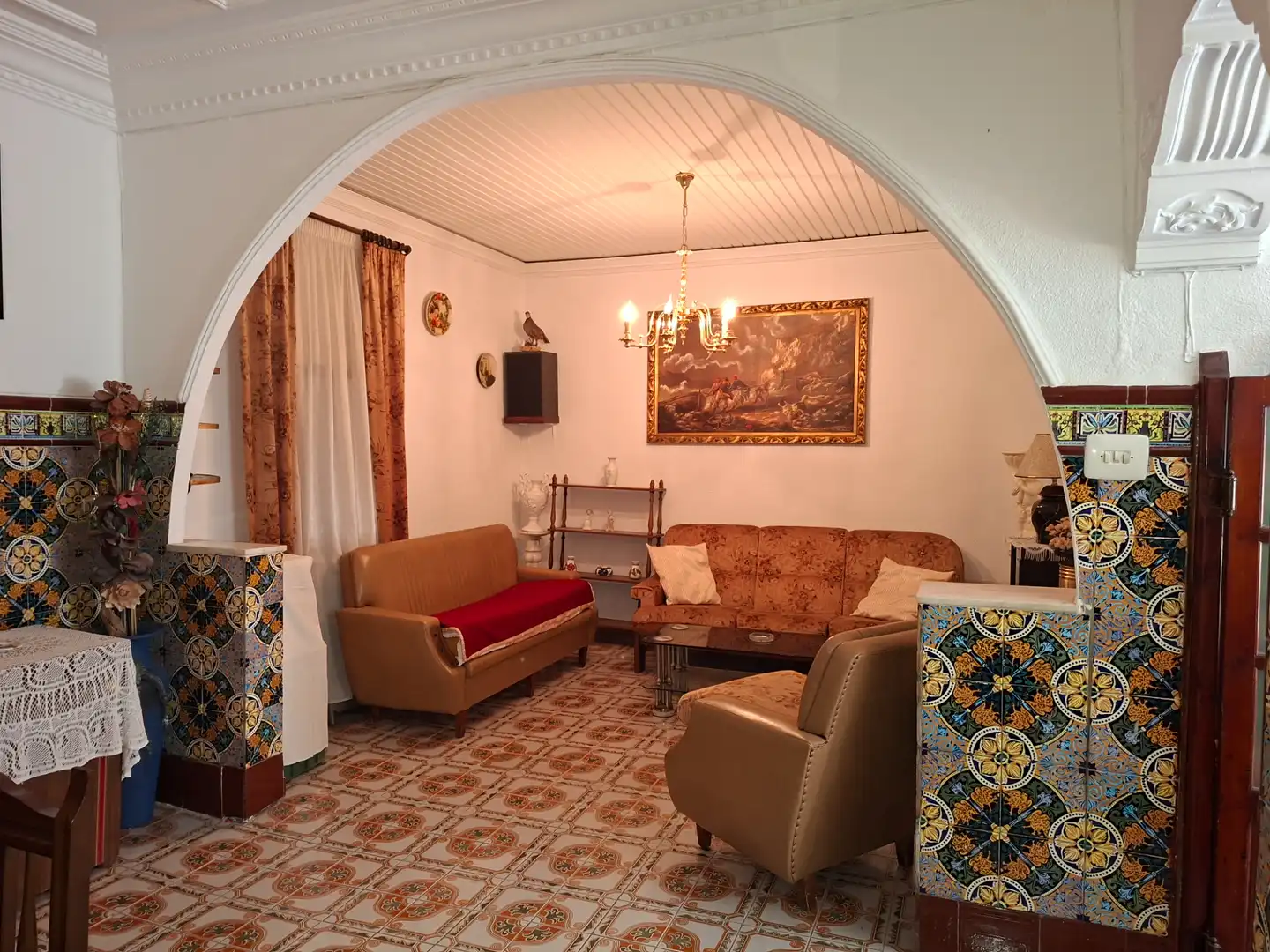 Sala d'estar de Planta baixa en venda en Pobles de l'Oest