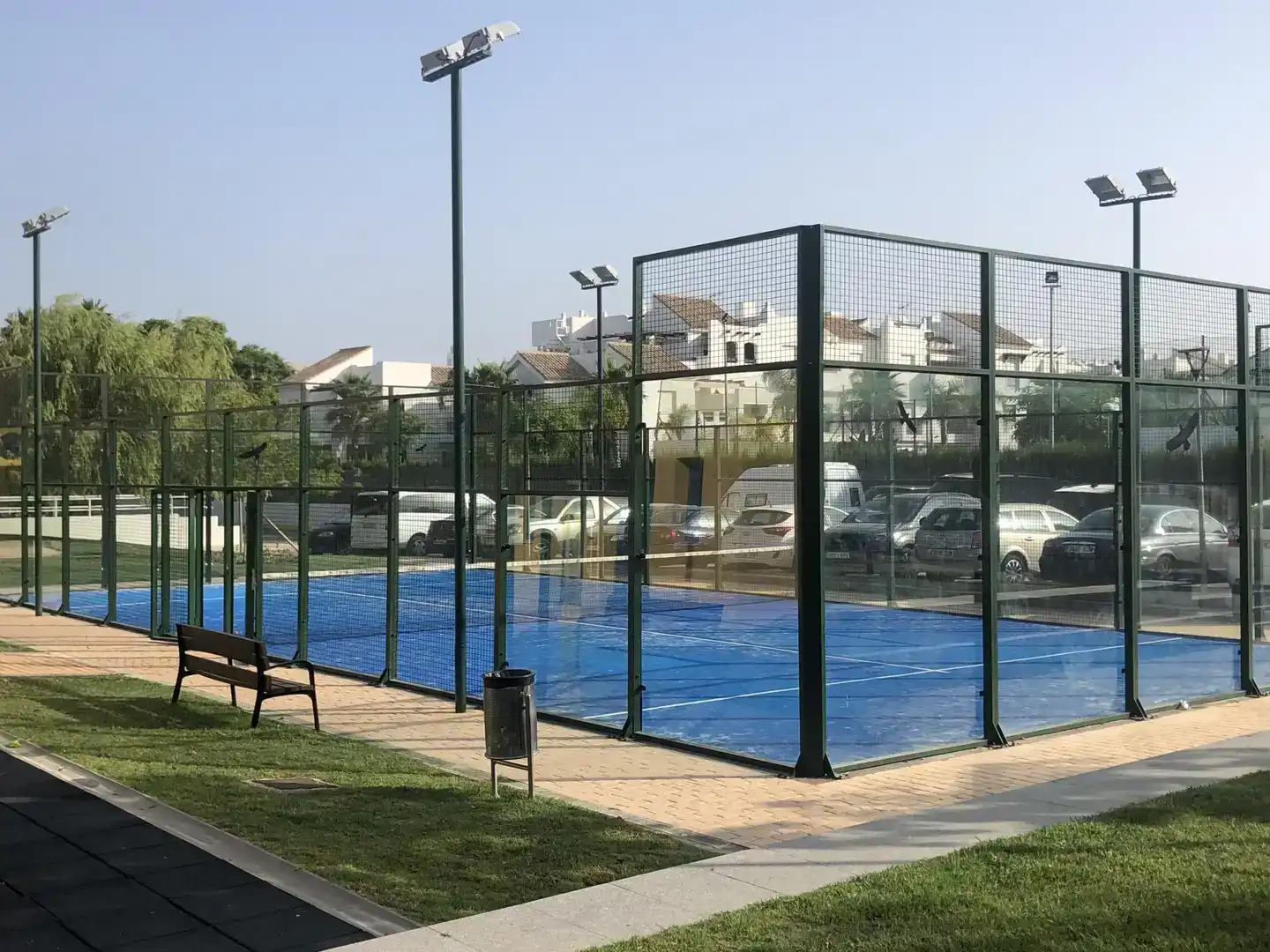 Swimming pool of Flat for rent in Las Tres Piedras - Costa Ballena