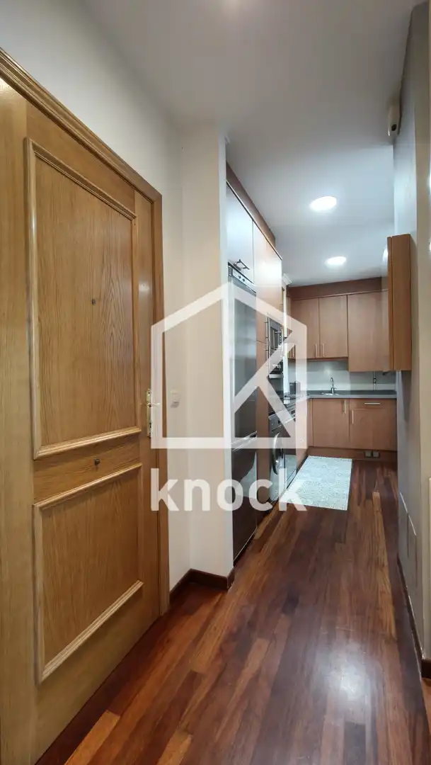 Kitchen of Flat for rent in Navia  with Heating, Parquet flooring and Furnished