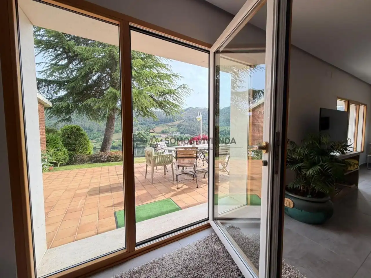 Terraza de Casa o chalet en venta en Ourense Capital  con Calefacción, Jardín privado y Terraza