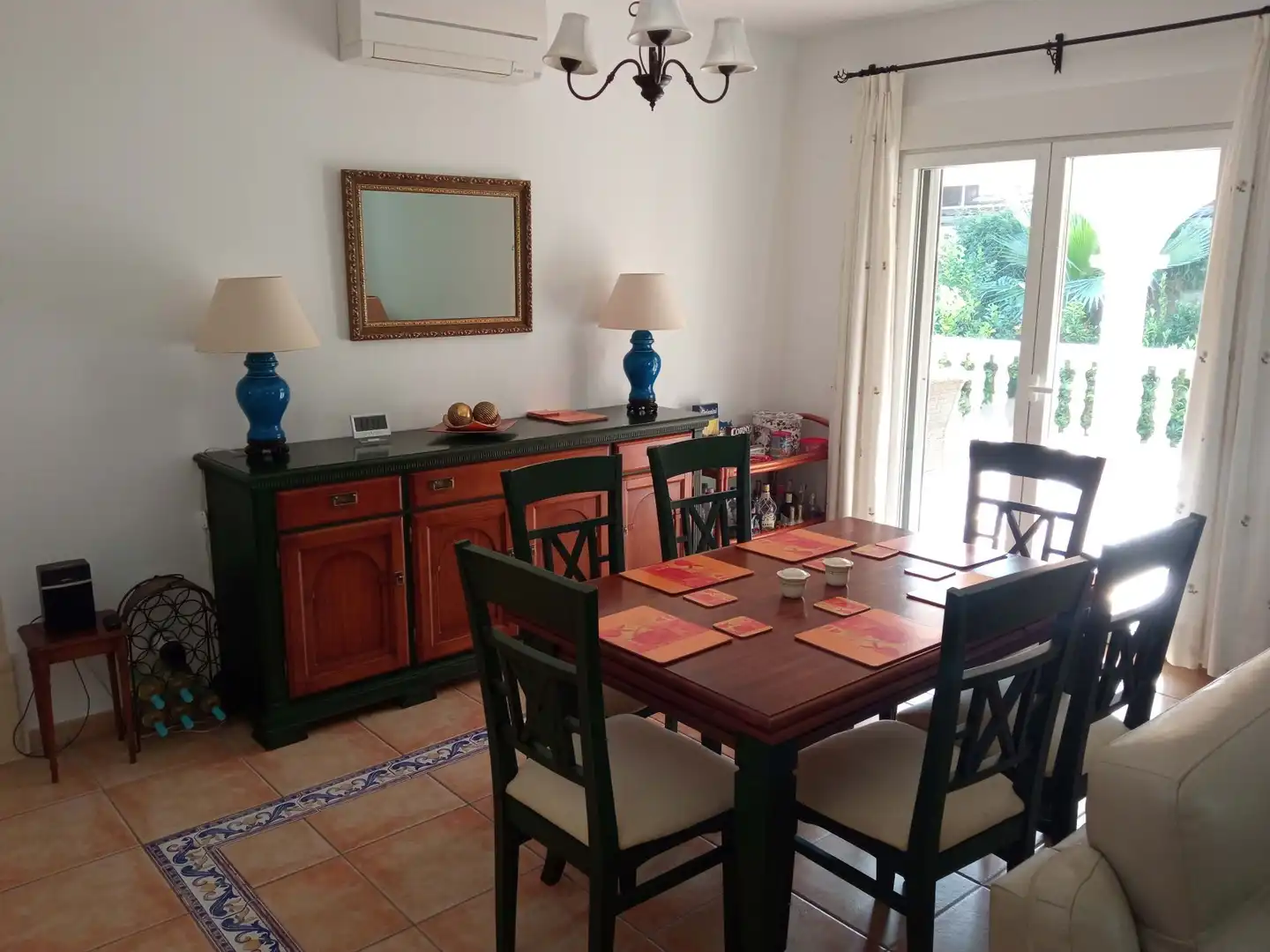 Dining room of Houses for sale in Jávea / Xàbia  with Air Conditioner, Heating and Private garden