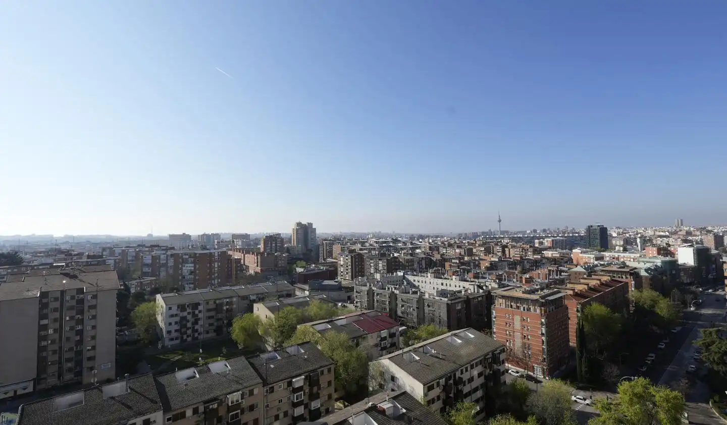 Exterior view of Flat for sale in  Madrid Capital  with Air Conditioner, Heating and Terrace