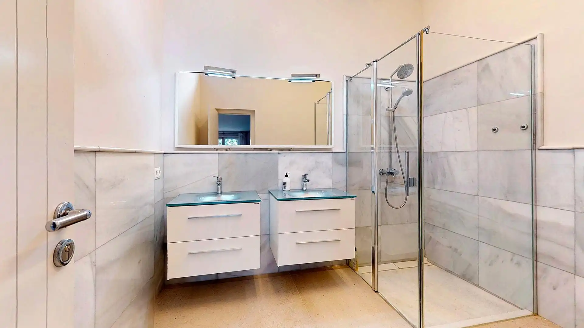 Baño de Finca rústica de alquiler en  Palma de Mallorca con Aire acondicionado, Calefacción y Jardín privado