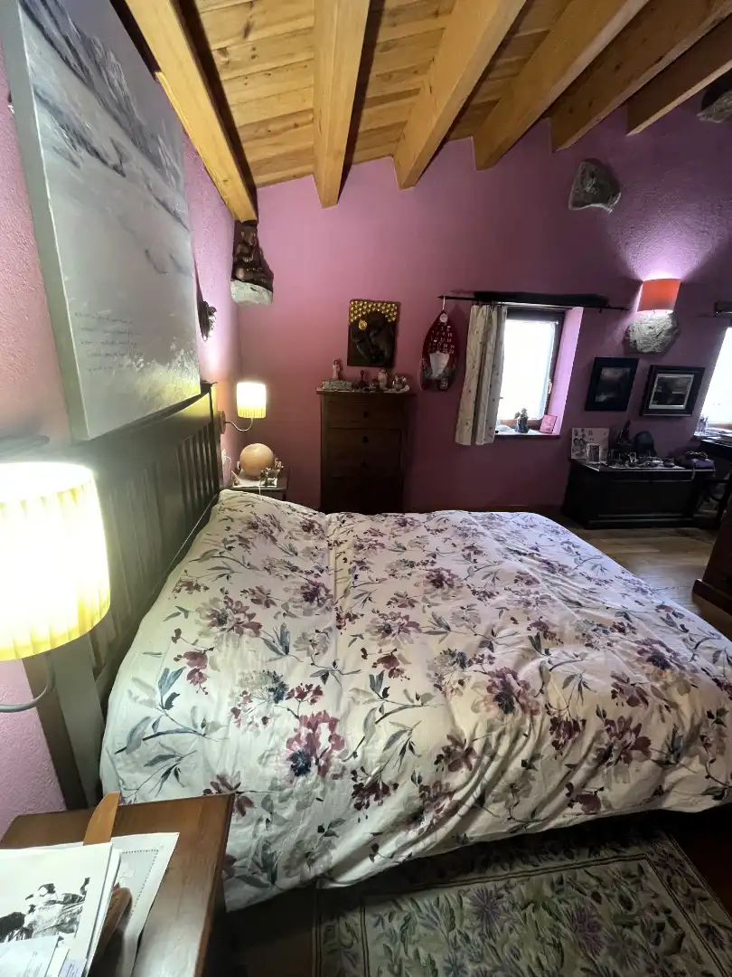 Dormitori de Finca rústica en venda en Mieres (Girona) amb Calefacció, Parquet i Terrassa