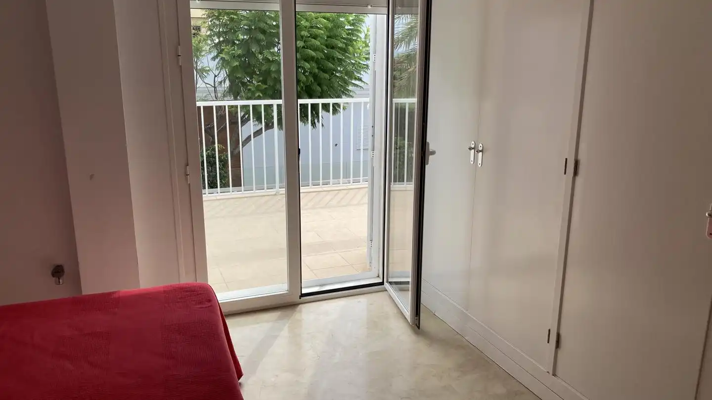Dormitori de Casa o xalet de lloguer en Vera amb Aire condicionat, Jardí privat i Terrassa